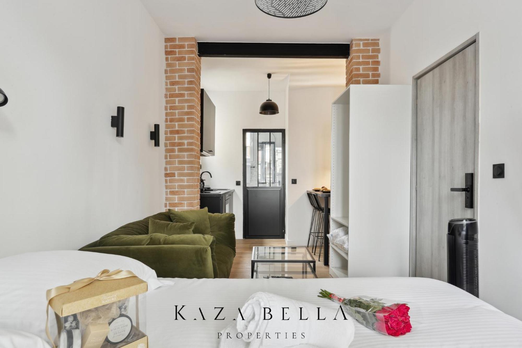 Kaza Bella - Maisons Alfort 2 Cosy Studio Luaran gambar