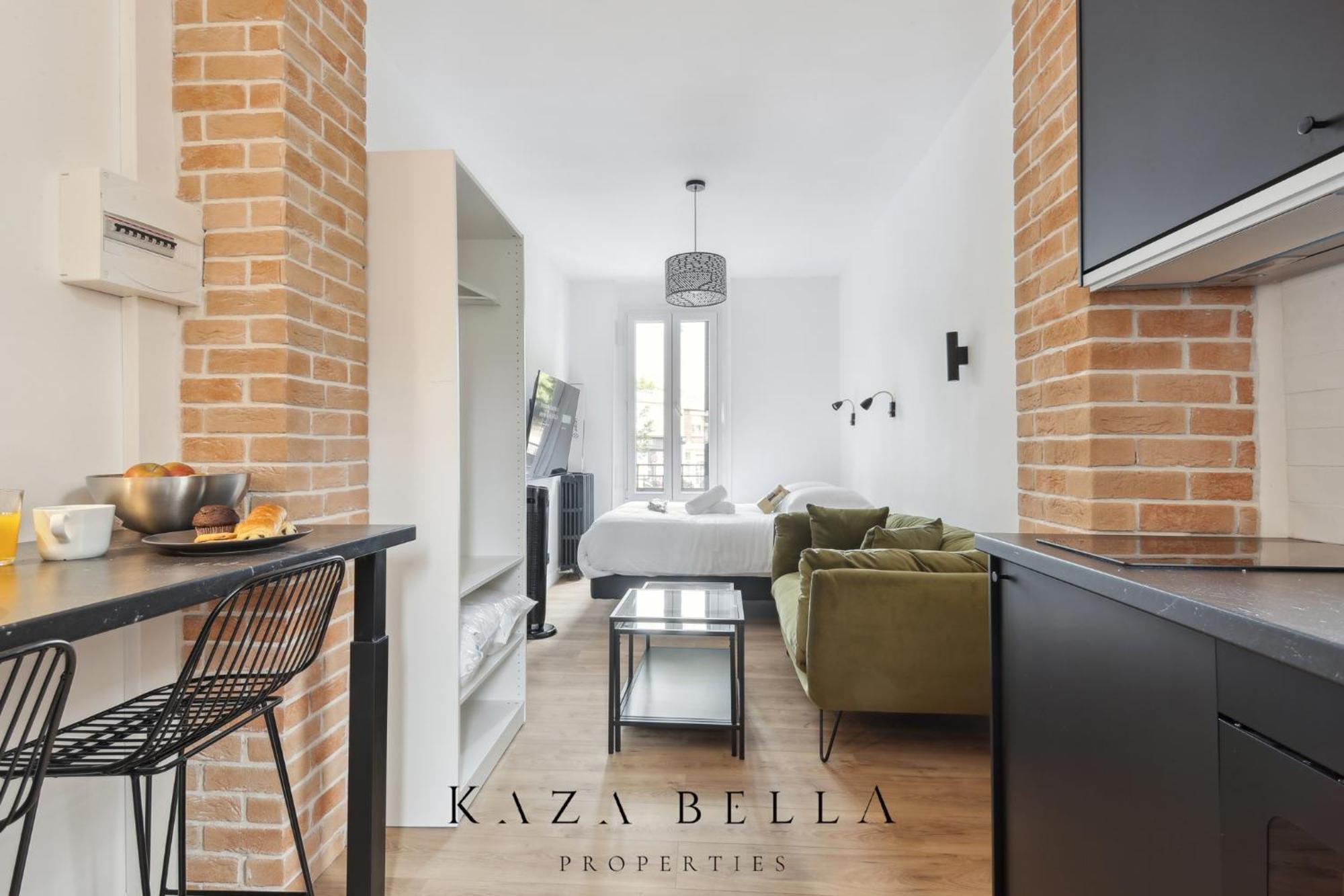 Kaza Bella - Maisons Alfort 2 Cosy Studio Luaran gambar